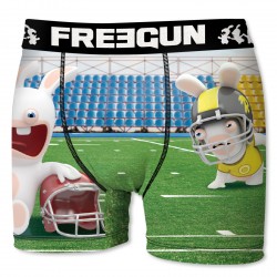 Boxer Homme Foot FREEGUN Lapins Crétins