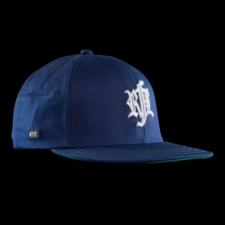 Casquette snapback visière plate et logo brodé Compton