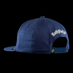 Casquette snapback visière plate et logo brodé Compton