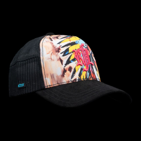 Casquette trucker avec filet bi-matière Apach
