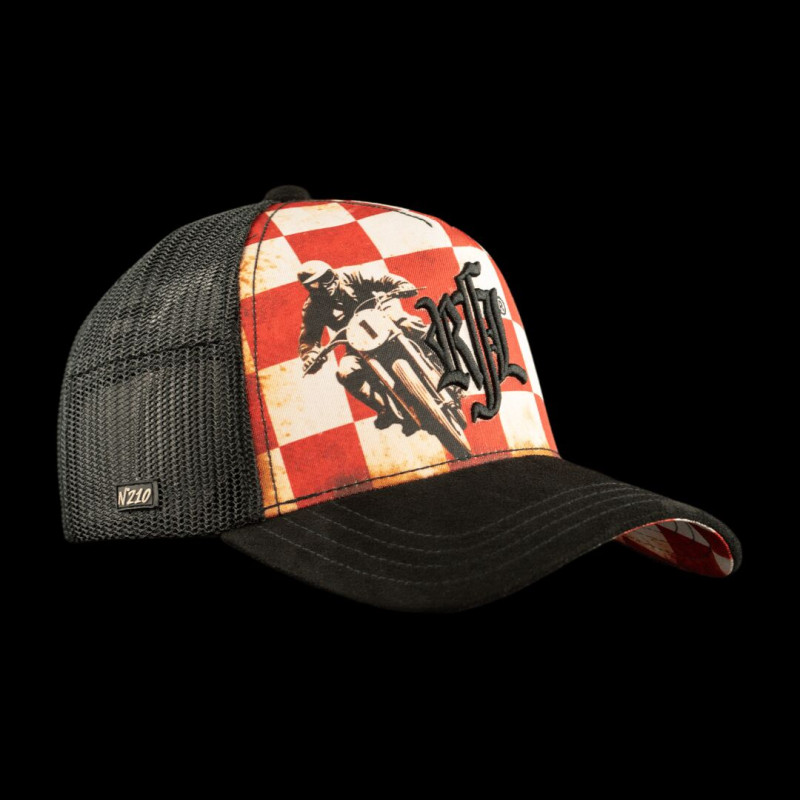 Casquette trucker avec filet et logo brodé Beach Race