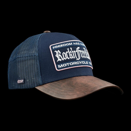 casquette trucker avec filet visière simili Bike