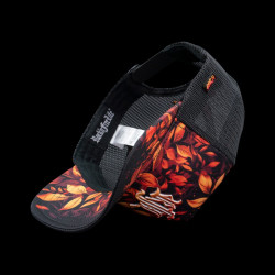 Casquette trucker avec filet bi-matière Blood