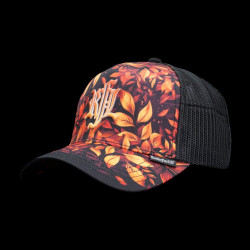 Casquette trucker avec filet bi-matière Blood