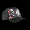 casquette trucker avec filet bi-matière Black Out