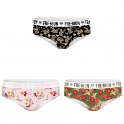 Lot de 3 Boxers Femme Miss Freegun