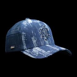 Casquette trucker avec filet bi-matière Bohe