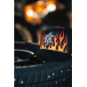 Casquette trucker avec filet bi-matière Burning Casquette trucker avec filet bi-matière Burning