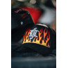 Casquette trucker avec filet bi-matière Burning Casquette trucker avec filet bi-matière Burning