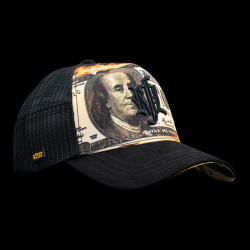 Casquette trucker avec filet bi-matière Burns