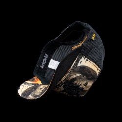Casquette trucker avec filet bi-matière Burns