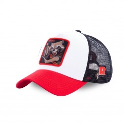 Casquette Capslab Marvel Rocket Blanc et Rouge