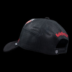 Casquette trucker avec filet bi-matière Flower