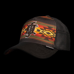 Casquette trucker avec filet et logo brodé Gringo