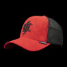 Casquette trucker avec filet en suédine Red Morning Casquette trucker avec filet en suédine Red Morning