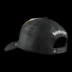 Casquette trucker avec filet et logo brodé Lucky