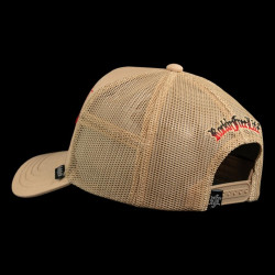Casquette trucker avec filet et broderie Pinstriping