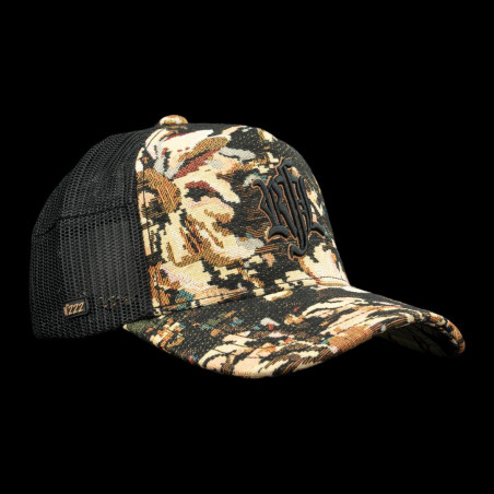 Casquette trucker avec filet bi-matière Remember