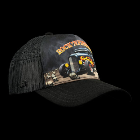 Casquette trucker avec filet bi-matière Road To Hell
