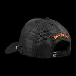 Casquette trucker avec filet bi-matière Road To Hell