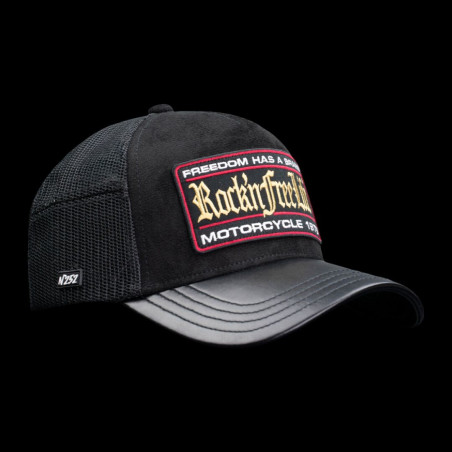 Casquette trucker avec filet bi-matière Rock