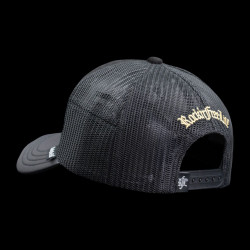Casquette trucker avec filet bi-matière Rock