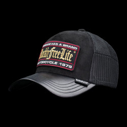 Casquette trucker avec filet bi-matière Rock