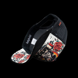 Casquette trucker avec filet bi-matière Tatoo