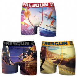 Lot de 3 boxers homme FREEGUN