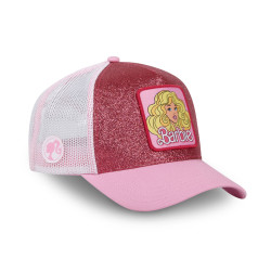 Casquette femme trucker fermeture snapback Barbie