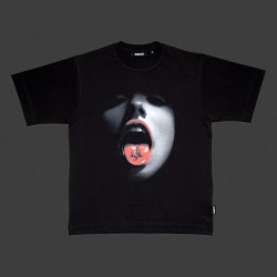 T-shirt homme oversize en jersey de coton 250 GSM Kiss me Baby