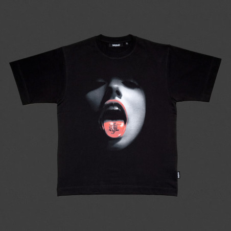 T-shirt homme oversize en jersey de coton 250 GSM Kiss me Baby