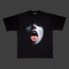 T-shirt homme oversize en jersey de coton 250 GSM Kiss me Baby
