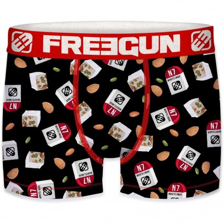 Boxer Garçon Freegun Nougat Montélimar Noir