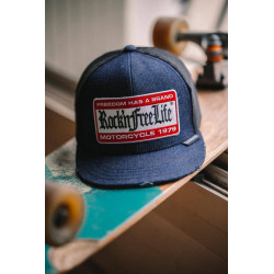 Casquette enfant avec filet visière plate usée Alone Snapback Small