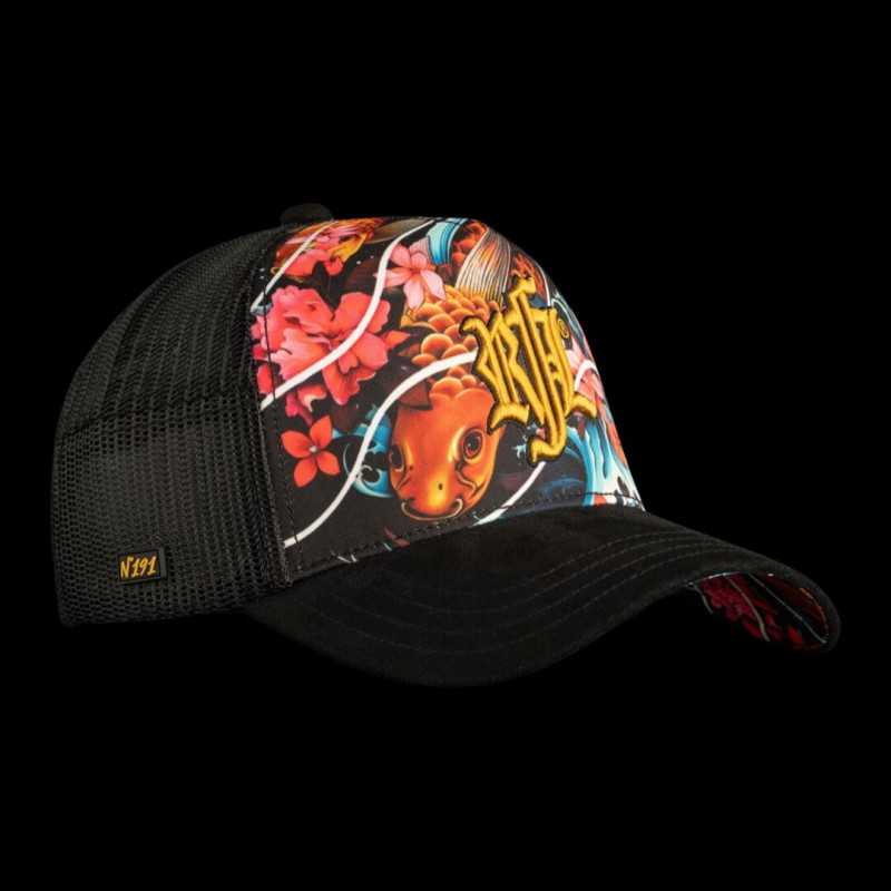 Casquette enfant trucker avec filet bi-matière Carpe Koi