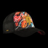 Casquette enfant trucker avec filet bi-matière Carpe Koi