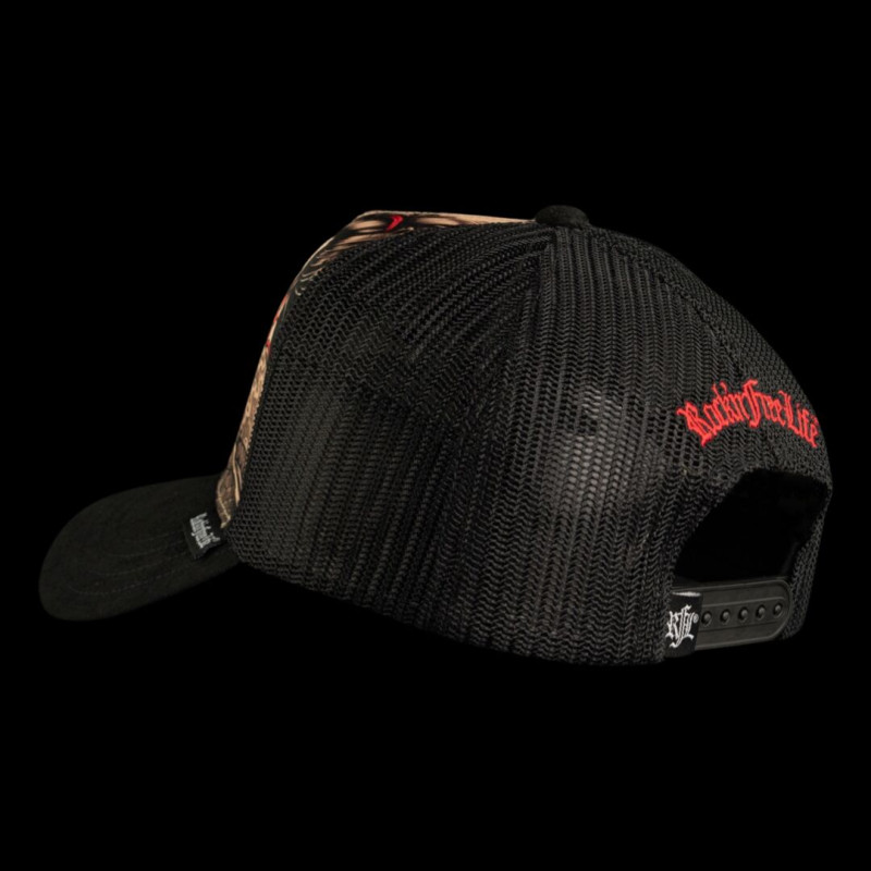 Casquette enfant trucker avec filet bi-matière Geisha