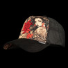 Casquette enfant trucker avec filet bi-matière Geisha