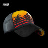Casquette trucker avec filet et logo brodé Hawai Junior