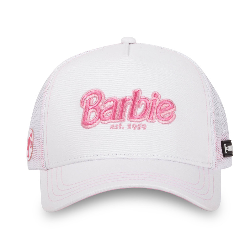 Casquette femme trucker fermeture snapback Barbie