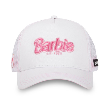 Casquette femme trucker fermeture snapback Barbie