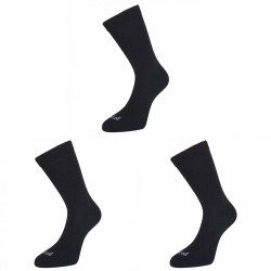 Lot de 3 Paires de Chaussettes tige longue semelle demi-bouclette