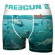 Boxer Garçon Freegun Shark Bleu