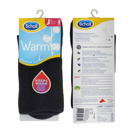 Paire de Chaussettes femme Warm demi bouclette