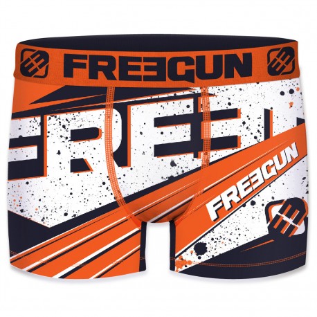 Boxer Homme Freegun Ink Orange