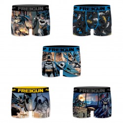 Lot de 5 boxers Homme Freegun DC Comics Multicolore