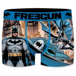 Boxer Garçon Freegun DC Comics Fly bleu