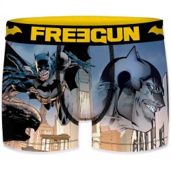 Boxer Garçon Freegun DC Comics Building Gris