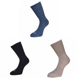 Lot de 3 Paires de Chaussettes femme Warm demi bouclette